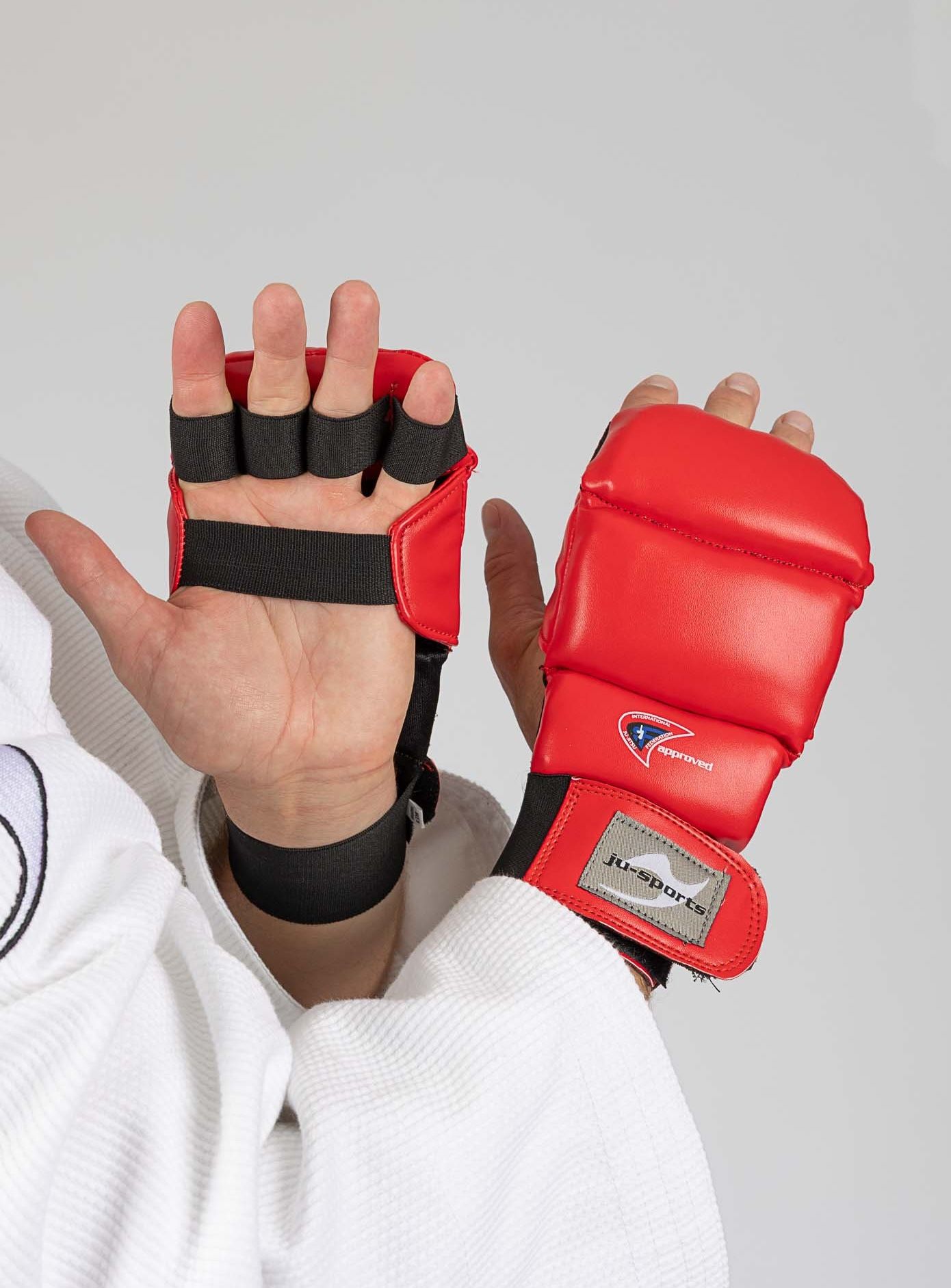 Element 4 von 8 (Bild) – Ju-Jutsu Handschutz Section pro rot