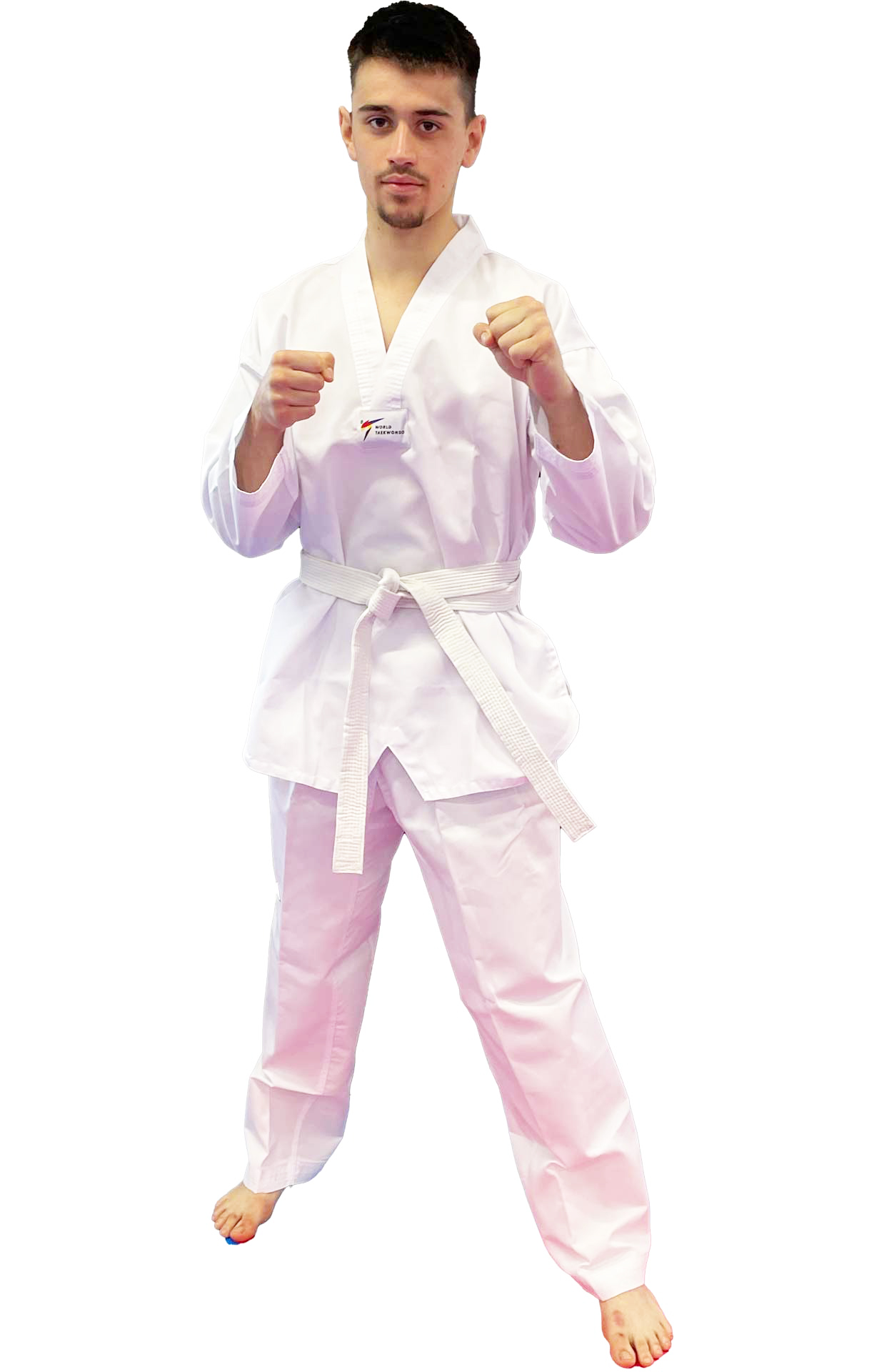 Adidas Taekwondoanzug, weissem Revers, WT anerkannt Adidas Taekwondoanzug, weissem Revers, WT anerkannt