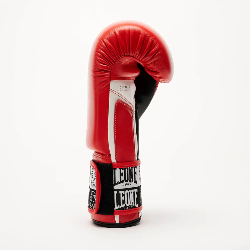Leone Iconic Boxhandschuhe Rot