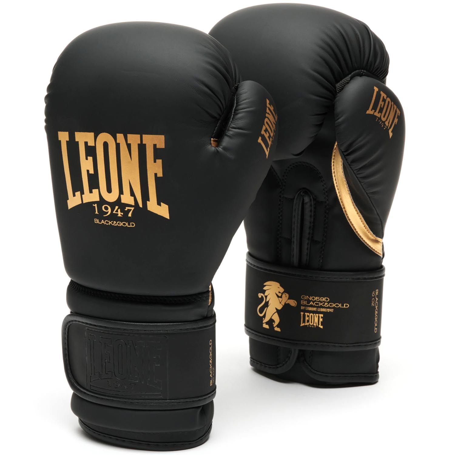 LEONE Boxhandschuhe, Black & Gold