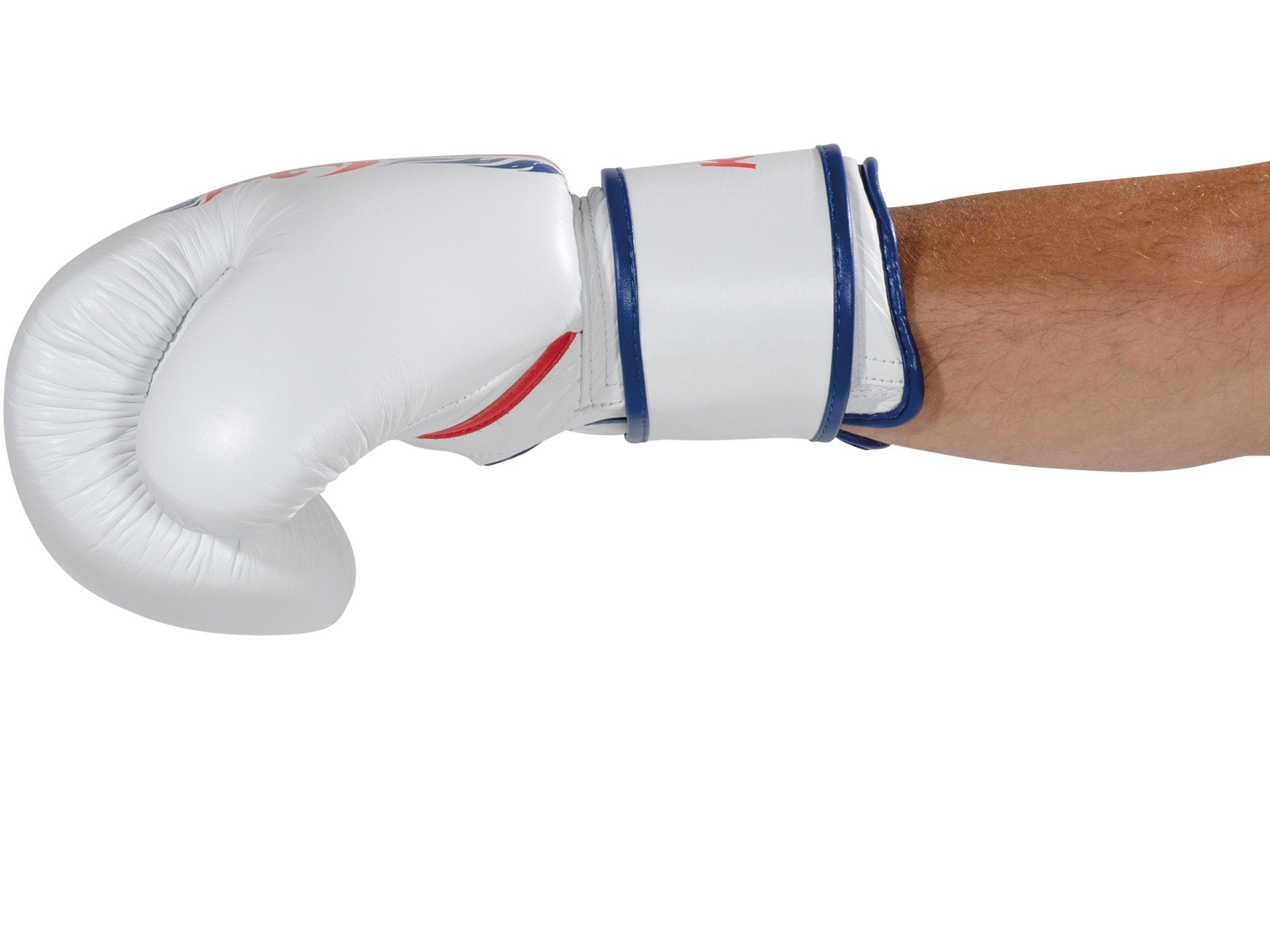 Boxhandschuhe Thai Style, Weiss