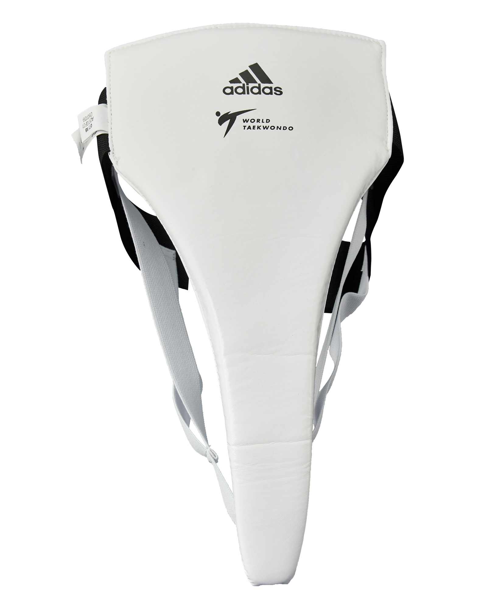 ADITGF01-WTF-Women-Groin-Guard-WH-703590000-1303 Adidas Tiefschutz Frauen PU weiss