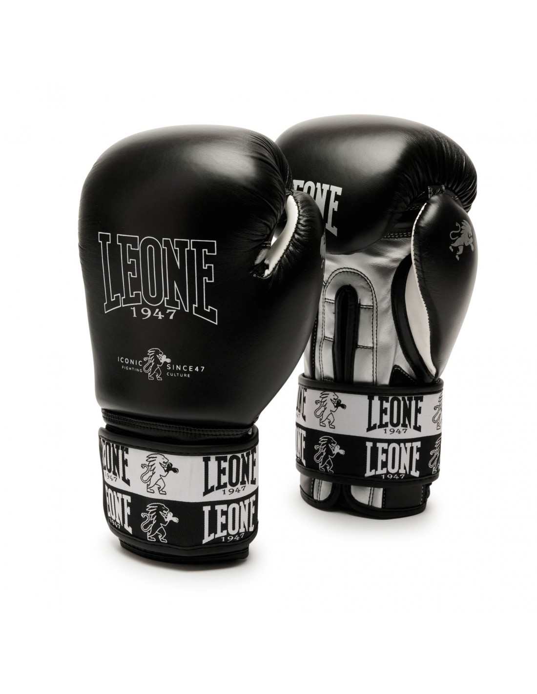 Leone Iconic Boxhandschuhe schwarz