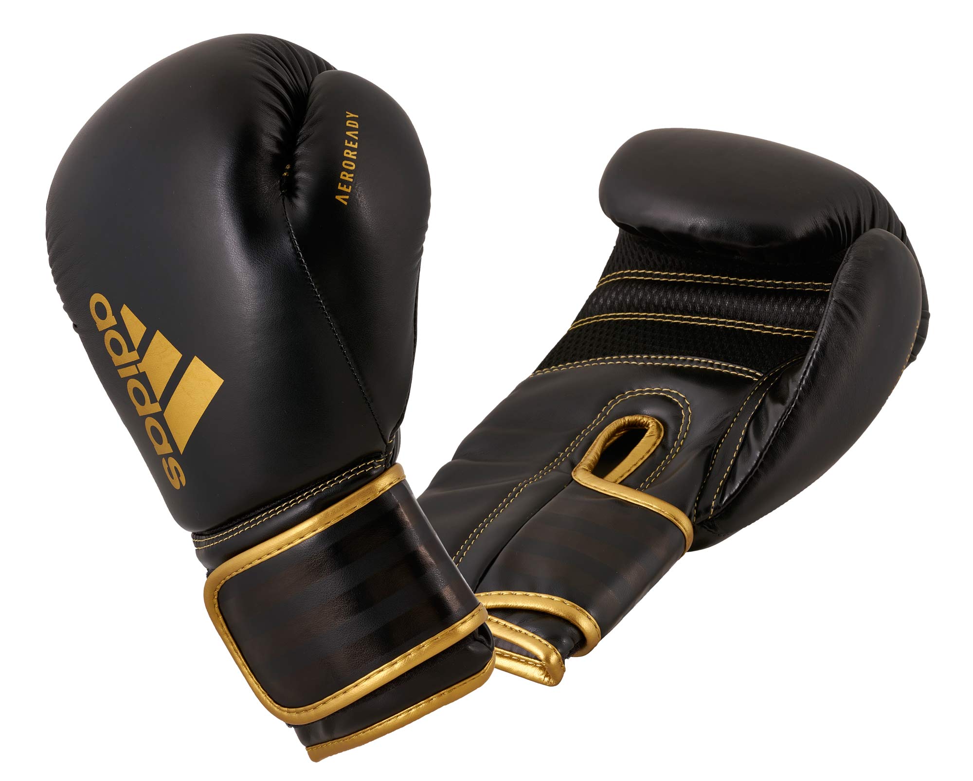 adih80-black_gold Adidas Boxhandschuhe Hybrid 80 schwarz/gold