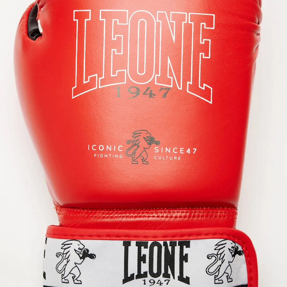 Leone Iconic Boxhandschuhe Rot