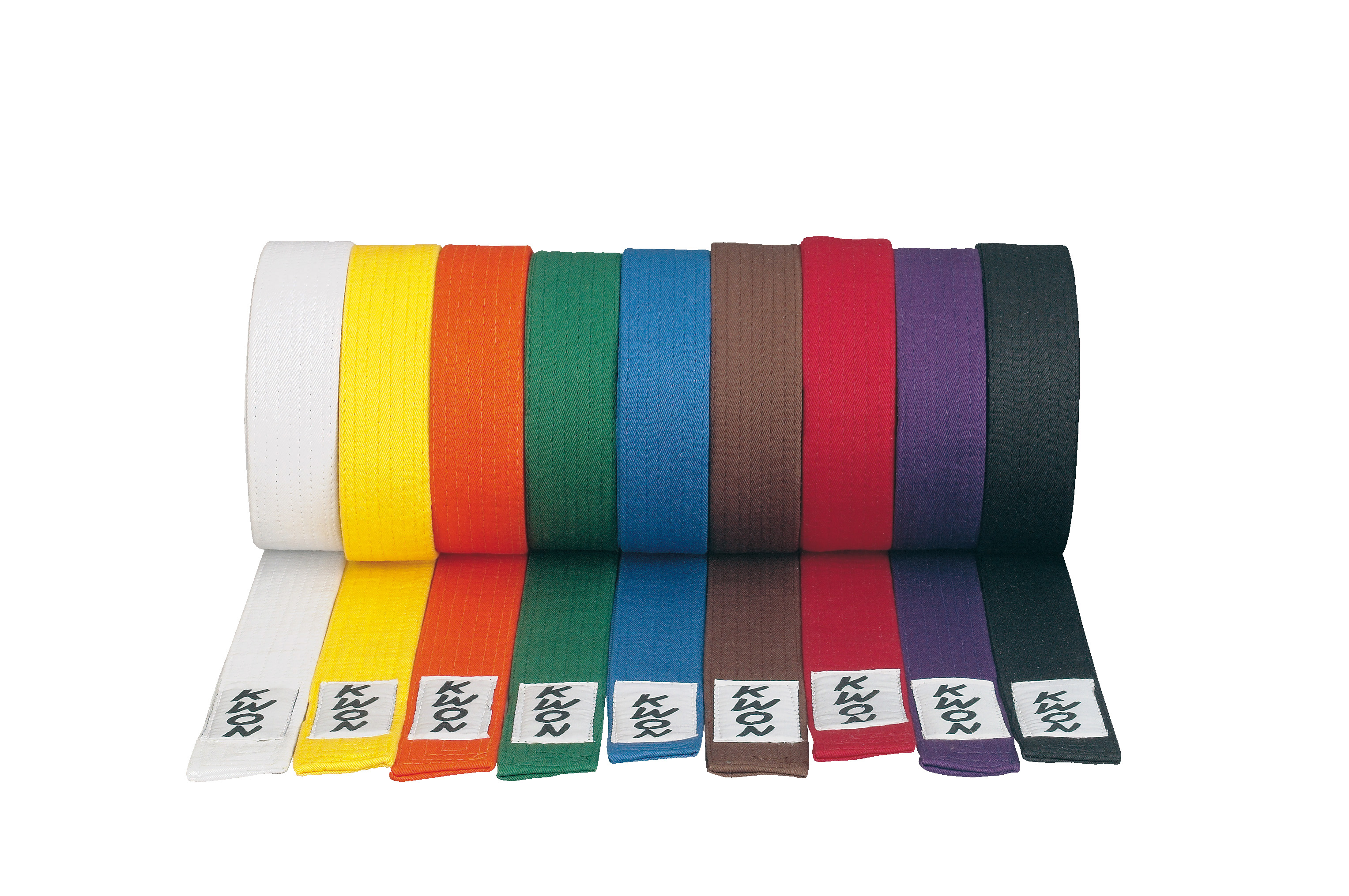 Taekwondo / Karate Gürtel von Kwon v. Farben und Längen