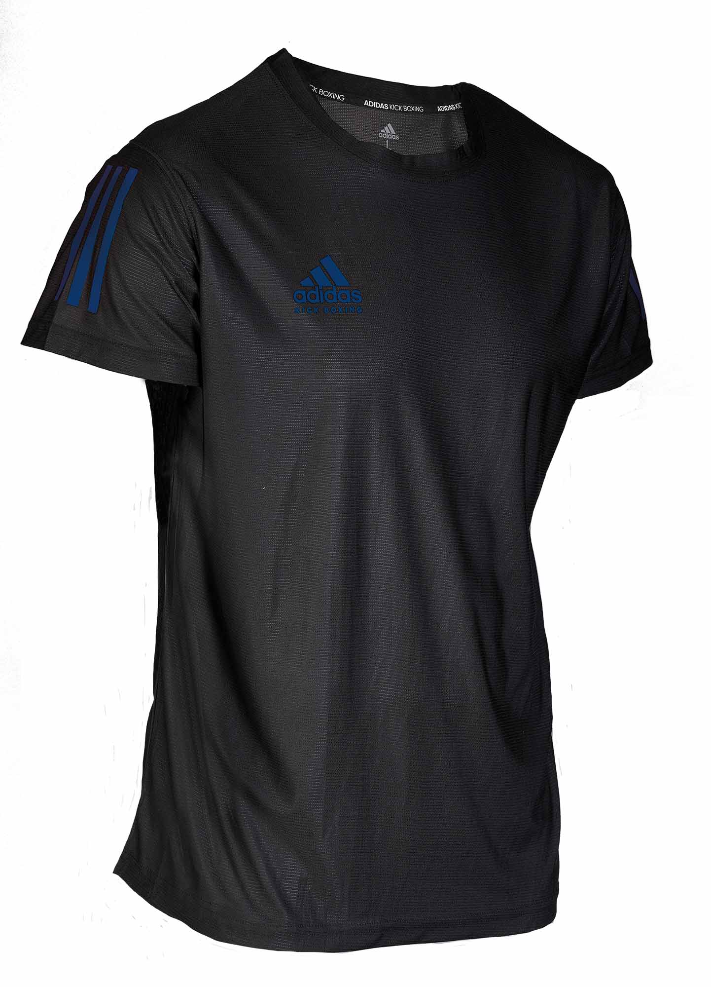 Adidas Kickbox-T-Shirt Basic schwarz/blau