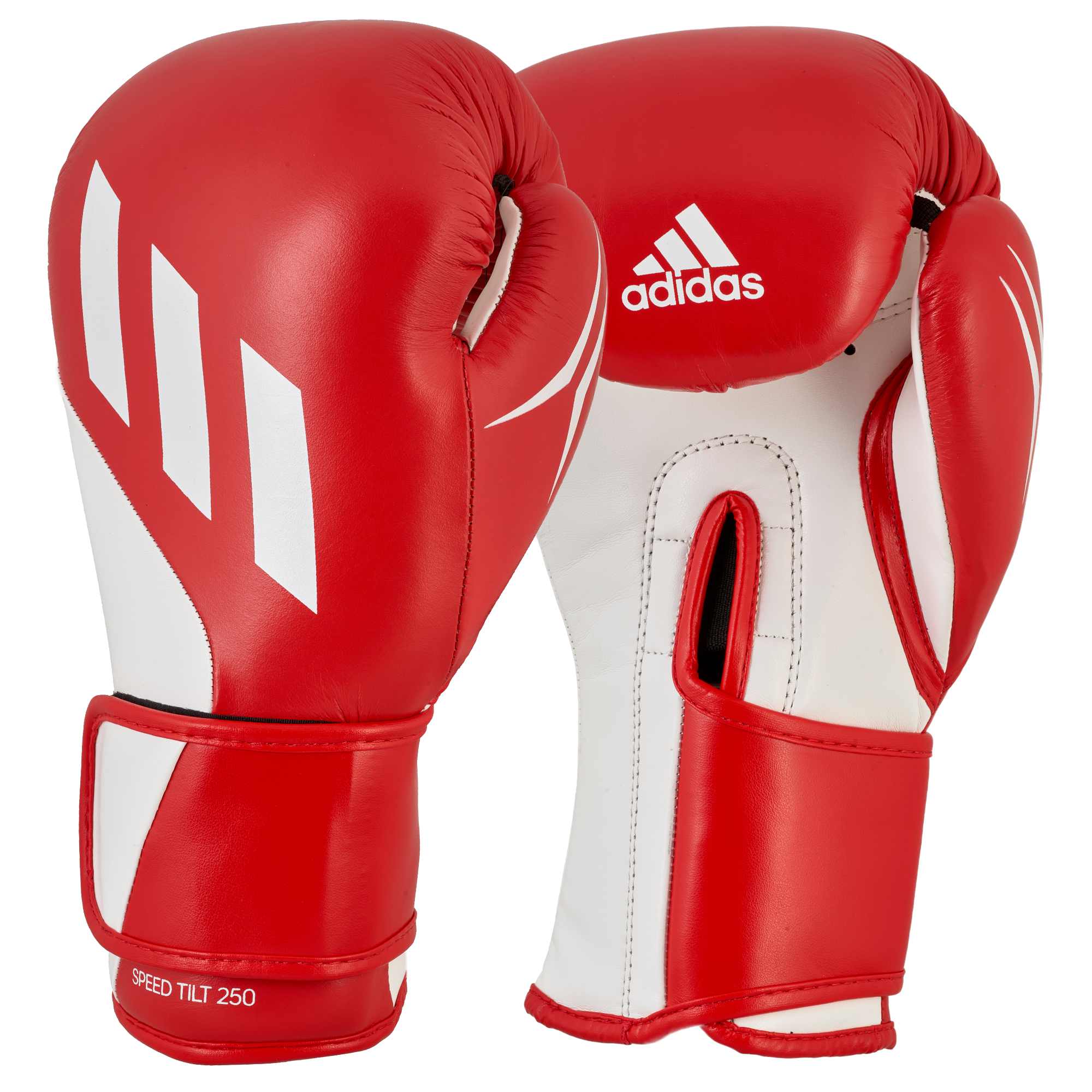 SPD250TG-red_1 Adidas Boxhandschuhe SPEED TILT 250 Rot/Weiss