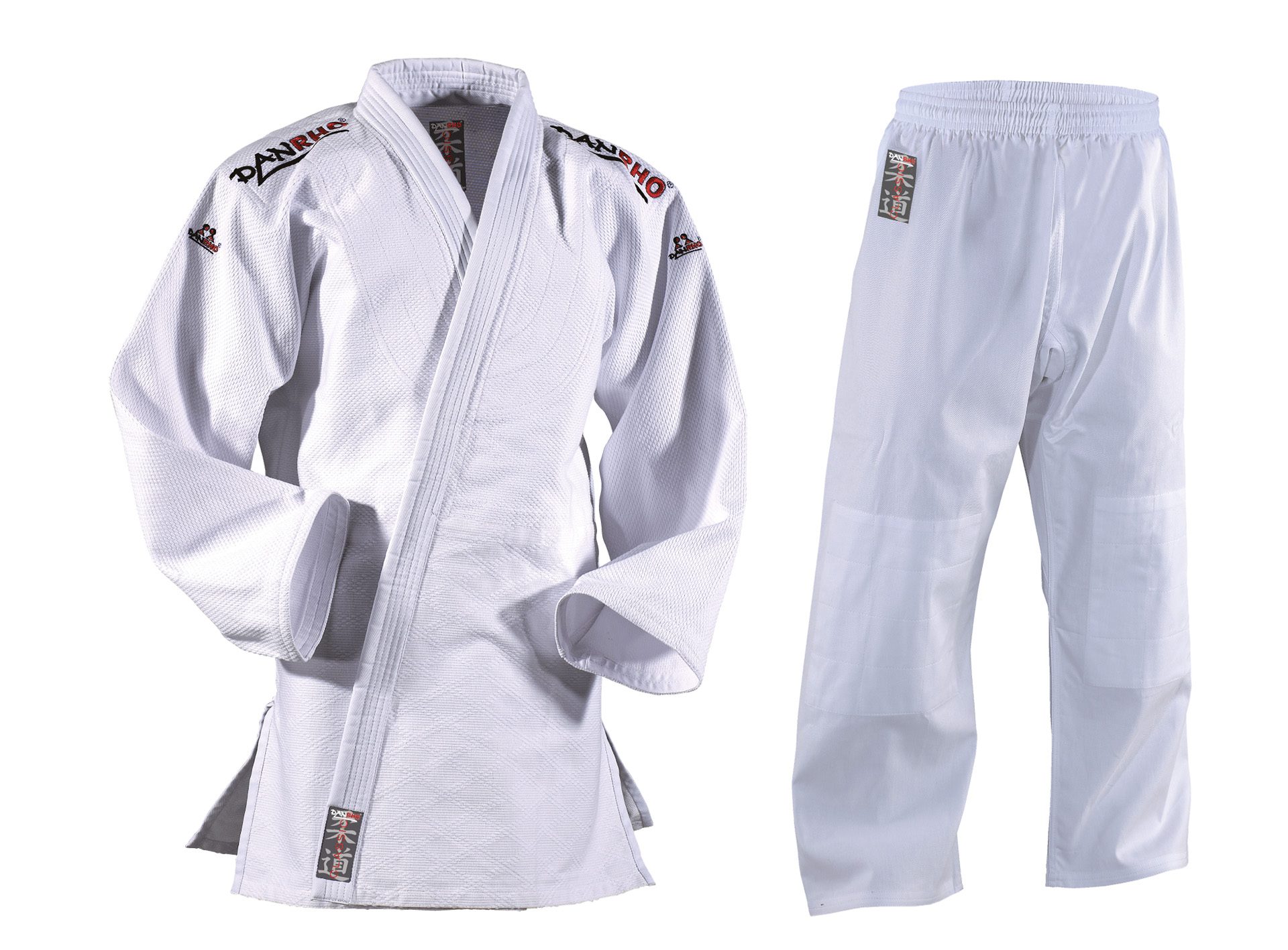 339005_03_001_10 DANRHO Judoanzug Classic weiß