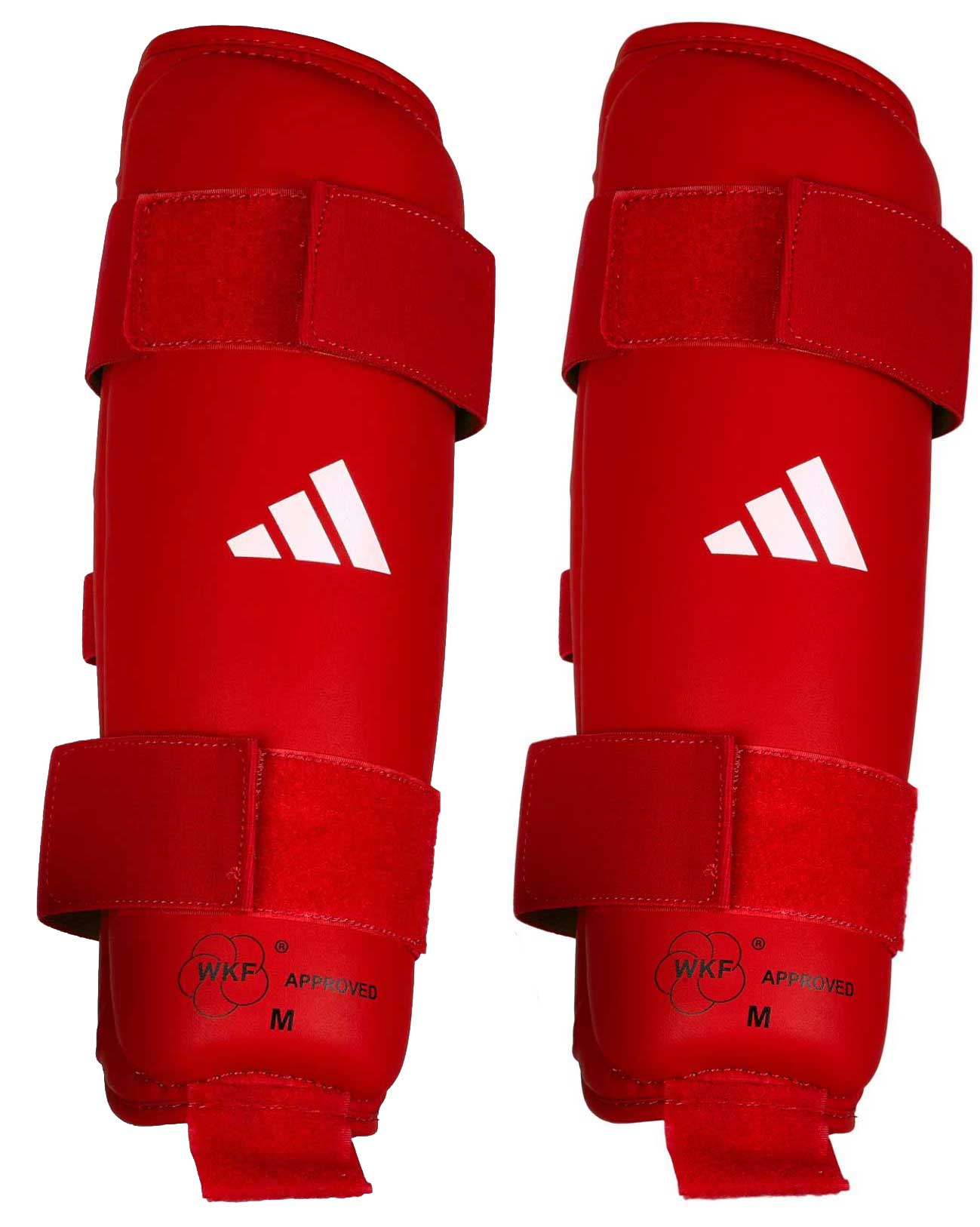Adidas Schienbein-Schutz Karate (Rot)