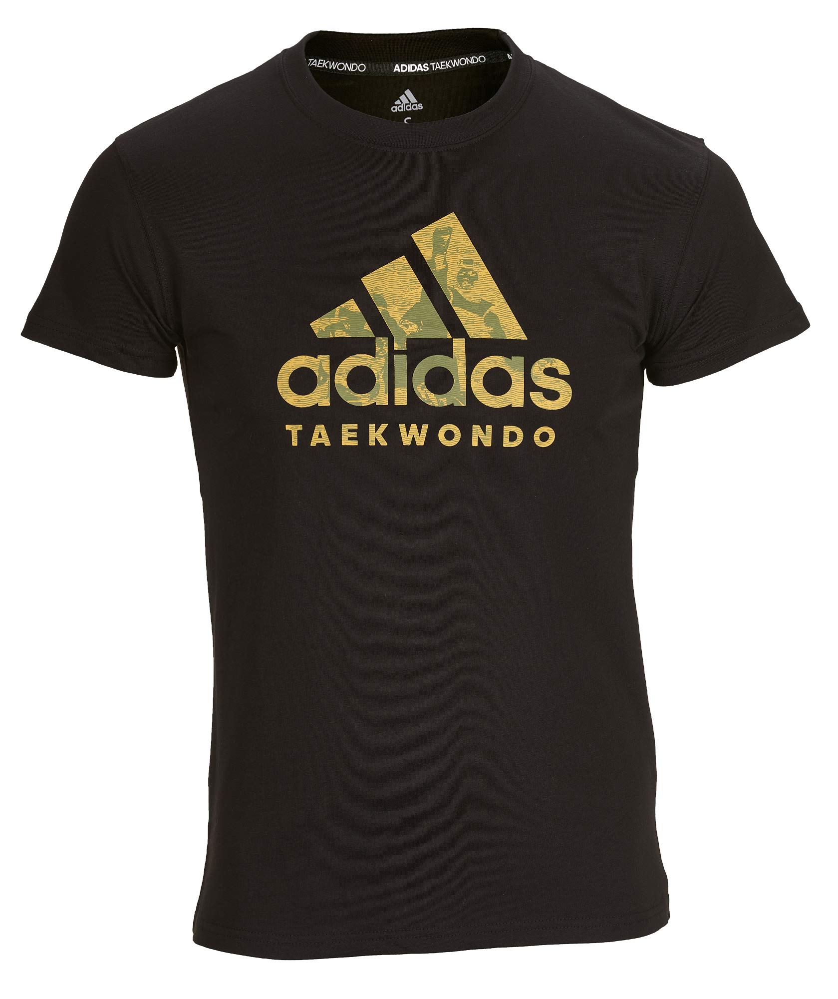 adiCLTS20T-black Adidas Badge of Sport T-Shirt Taekwondo schwarz