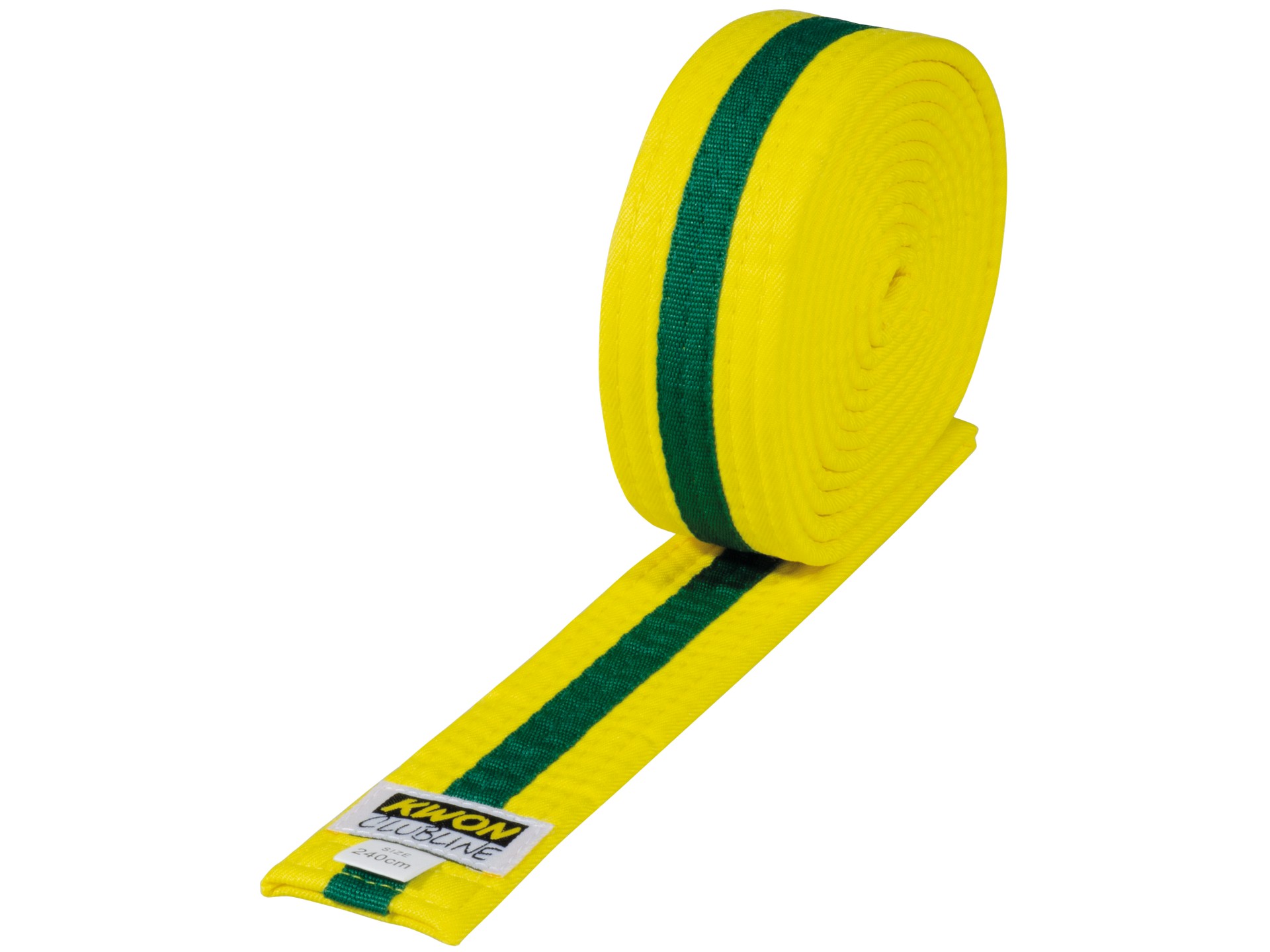 Softgürtel mehrfarbig, gelb/grün/gelb