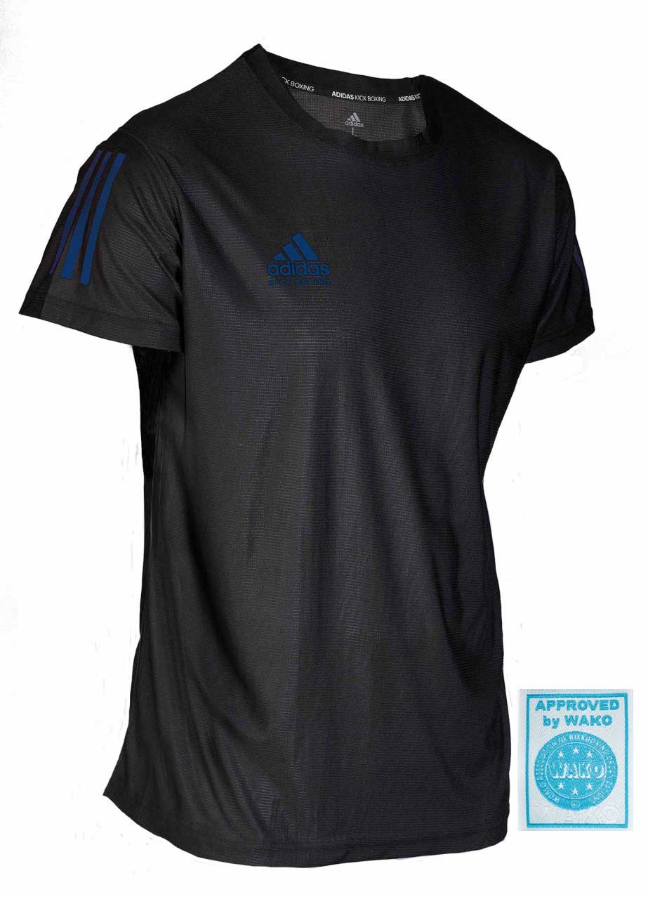 Adidas Kickbox-T-Shirt Basic schwarz/weiss