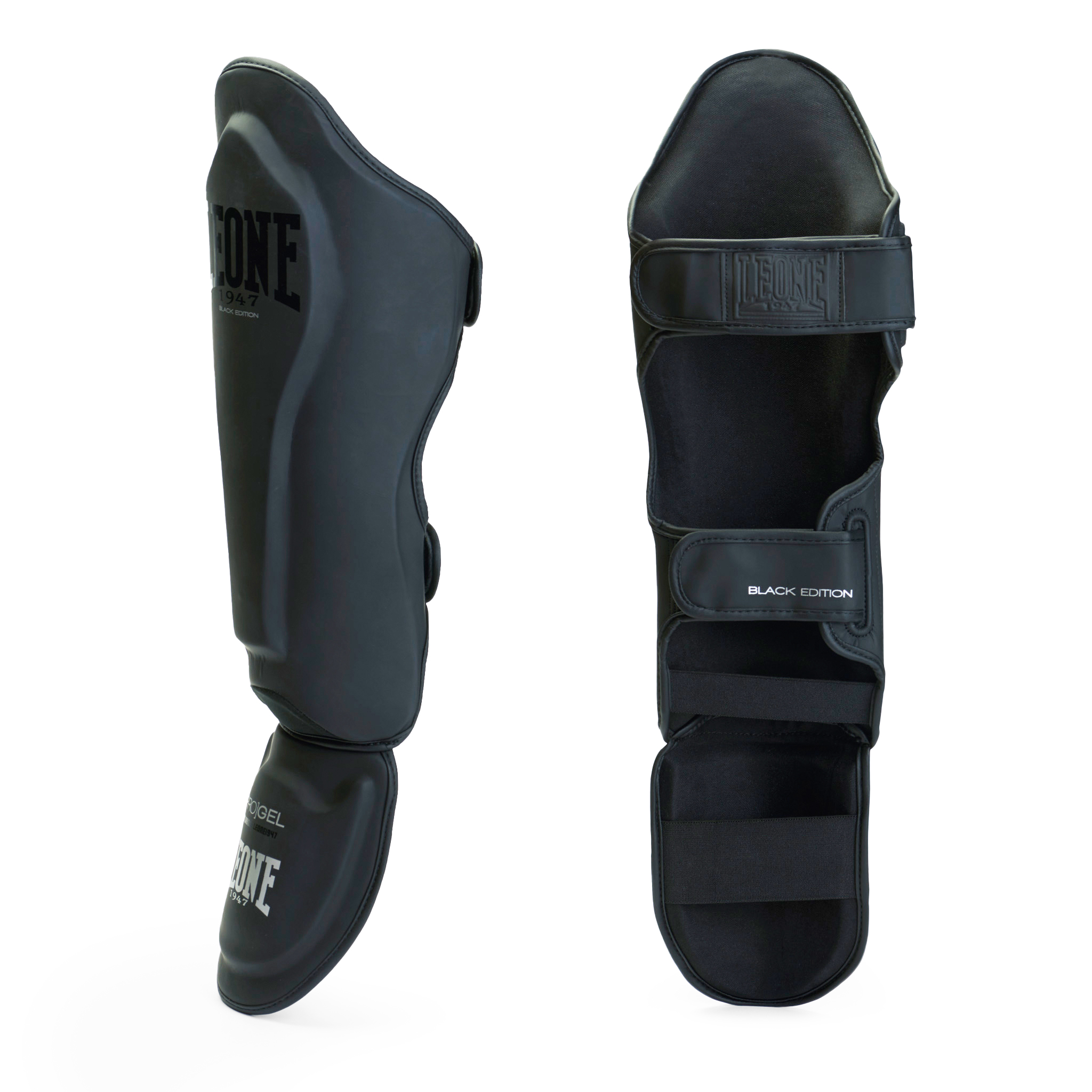PT119_01_1_Schienbeinschutz_Leone Leone Schienbeinschutz BLACK EDITION