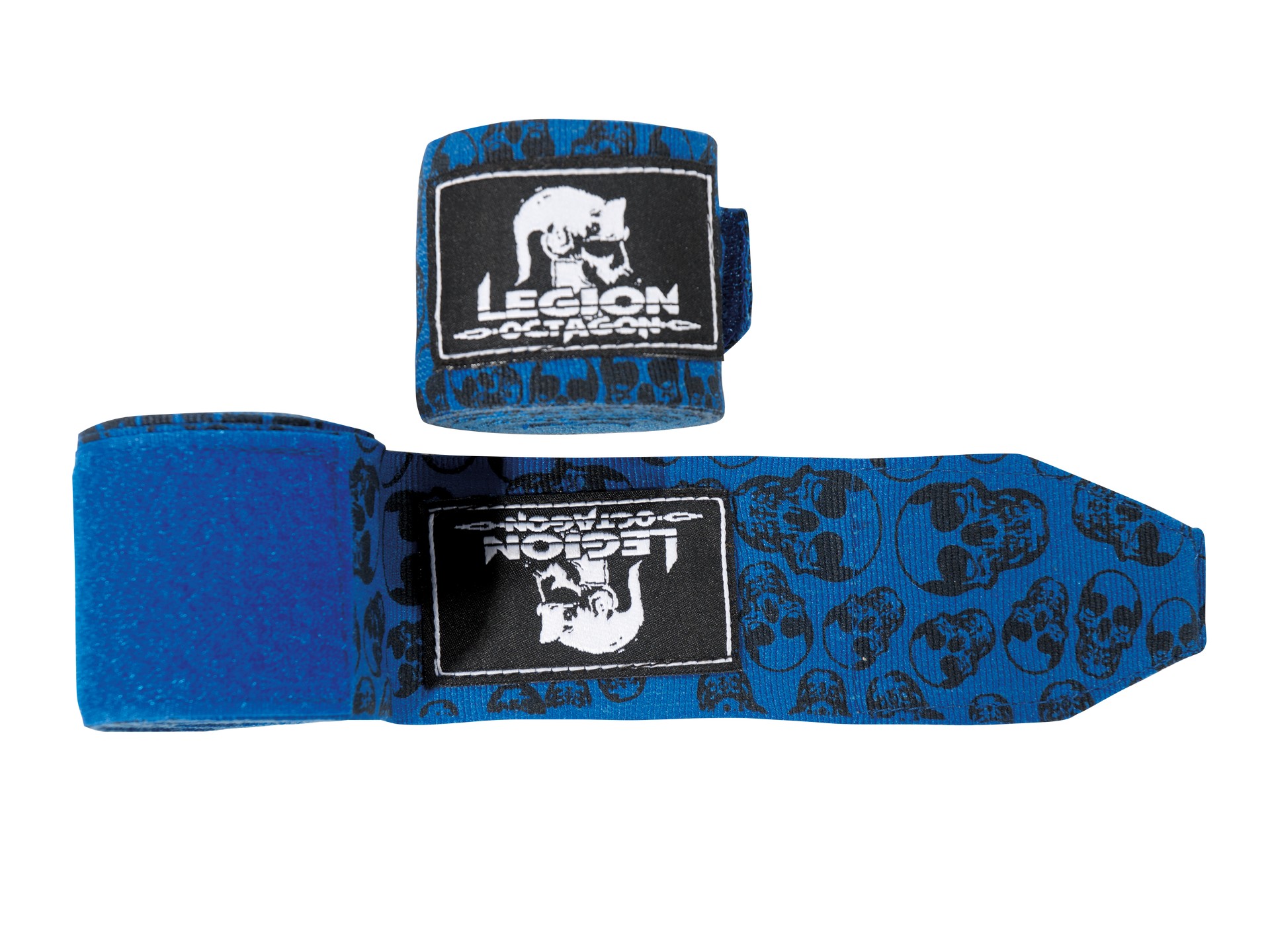 L.O. Blue Skull Boxbandagen