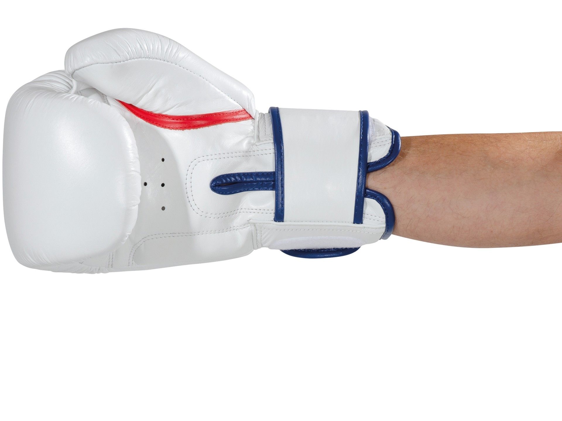 Boxhandschuhe Thai Style, Weiss